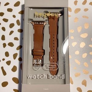 sold) Leather Apple Watch Band